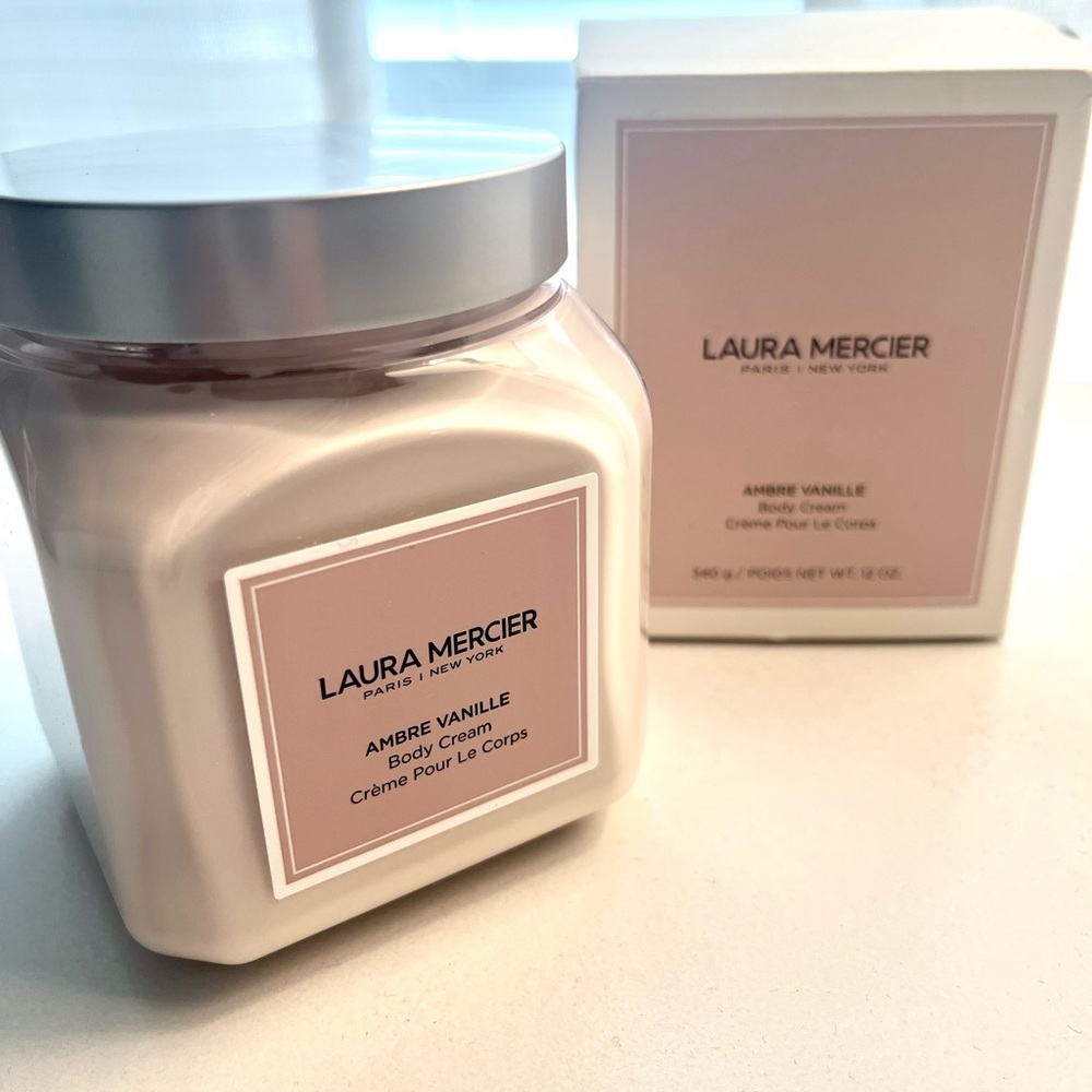 ✨Laura Mercier Ambre Vanille Body Cream - Limited Edition Jumbo Size